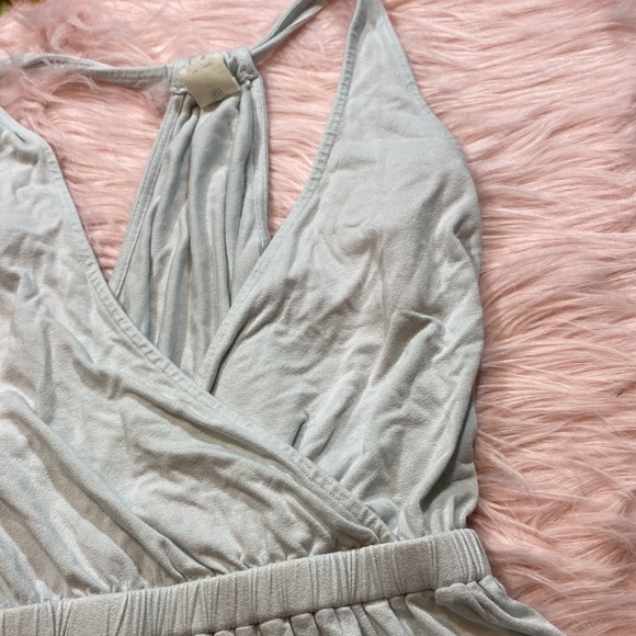 Free People Heat Wave Tank Top in Sky Blue sz XS - Picture 6 of 13